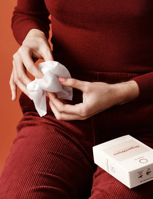 OrganiCup Menstrual Cup Wipes 月經杯清潔濕紙巾