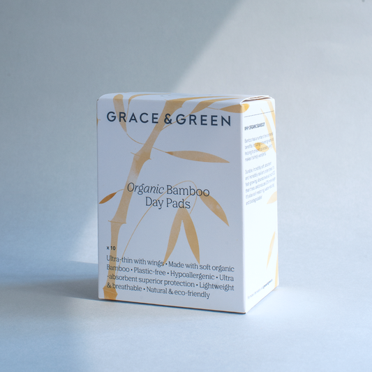 Grace & Green organic bamboo day pads 有機竹衛生巾-日用