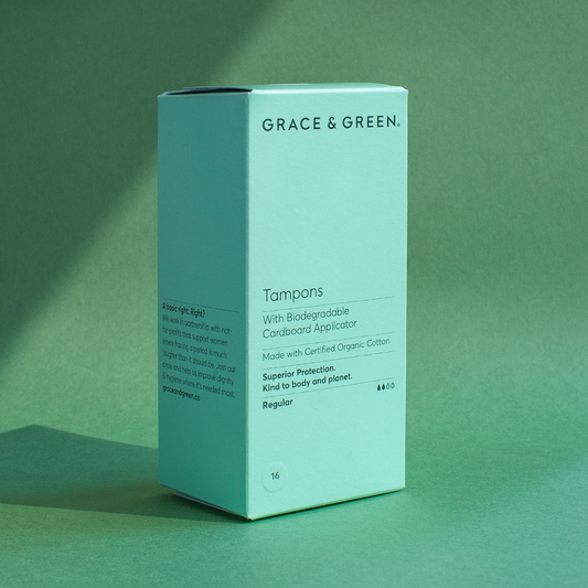 Grace & Green Organic Applicator Tampons Regular 有機衛生棉條 - 輕/中量 