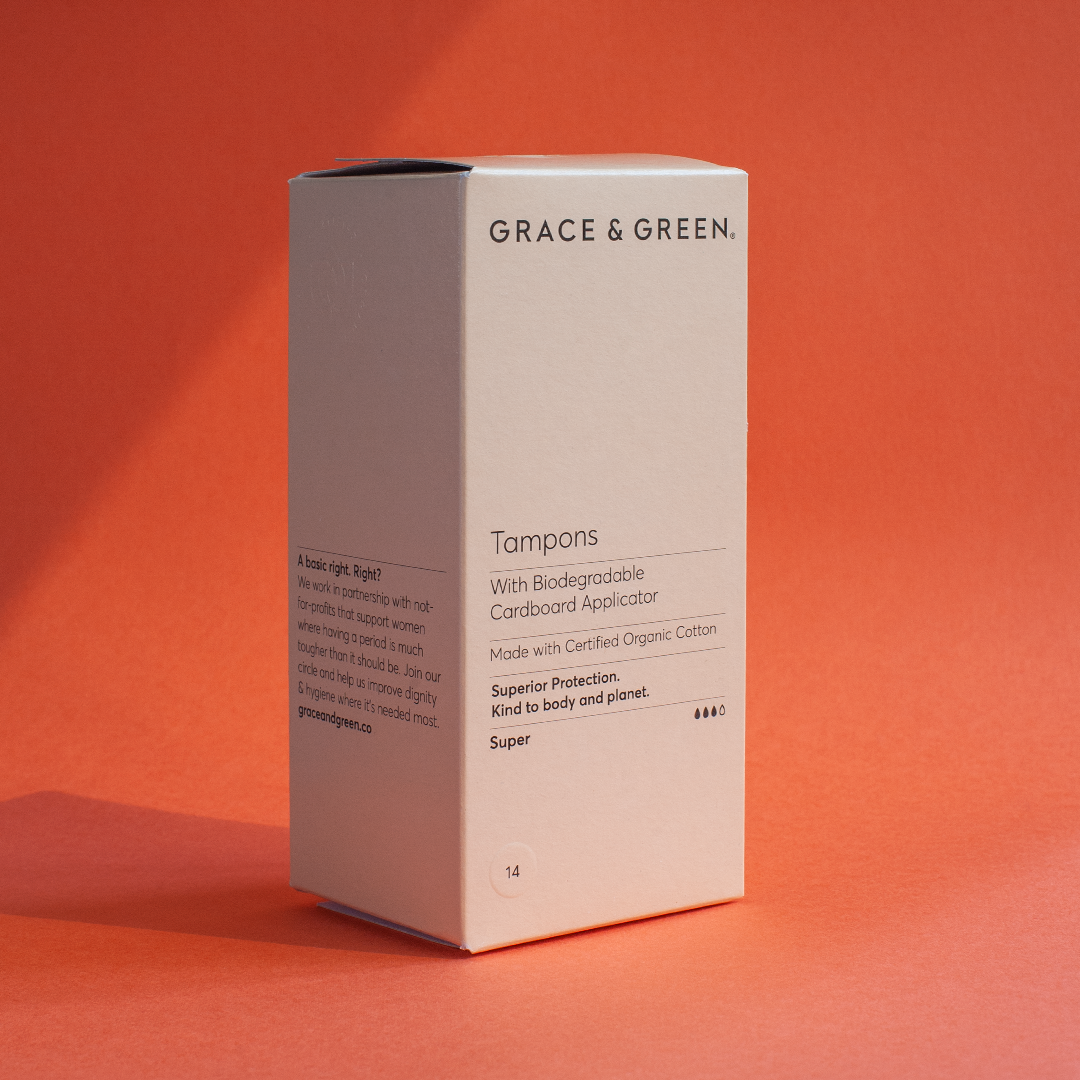 Grace & Green Organic Applicator Tampons Super 有機衛生棉條 - 多量型