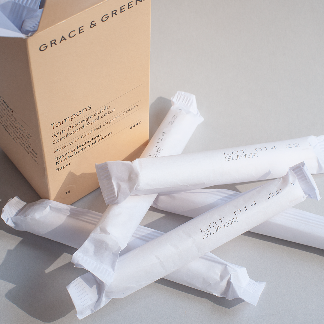 Grace & Green Organic Applicator Tampons Super 有機衛生棉條 - 多量型