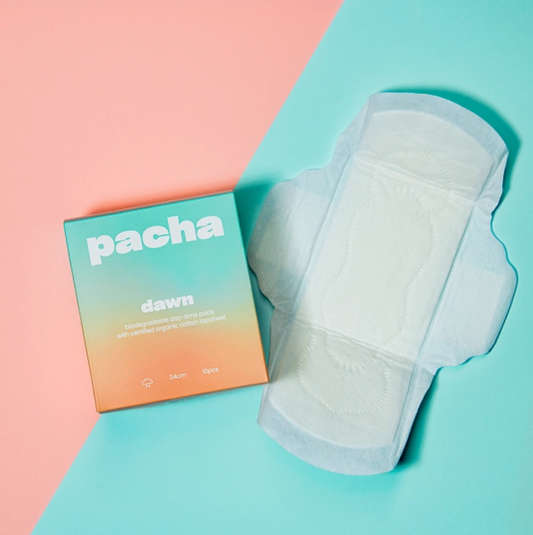 Pacha Dawn Organic Cotton day pads 有機棉衛生巾日用