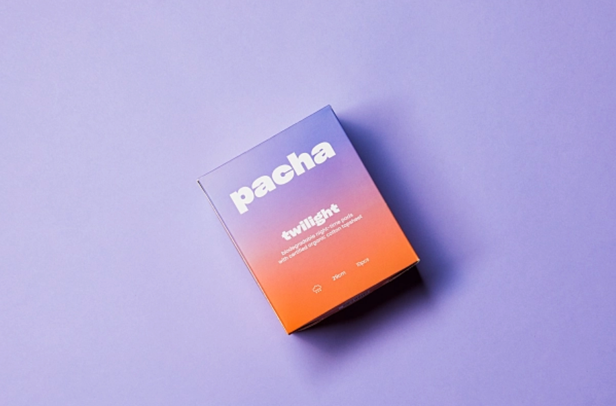 Pacha Twilight Organic Cotton Night time Pads 有機棉衛生巾夜用