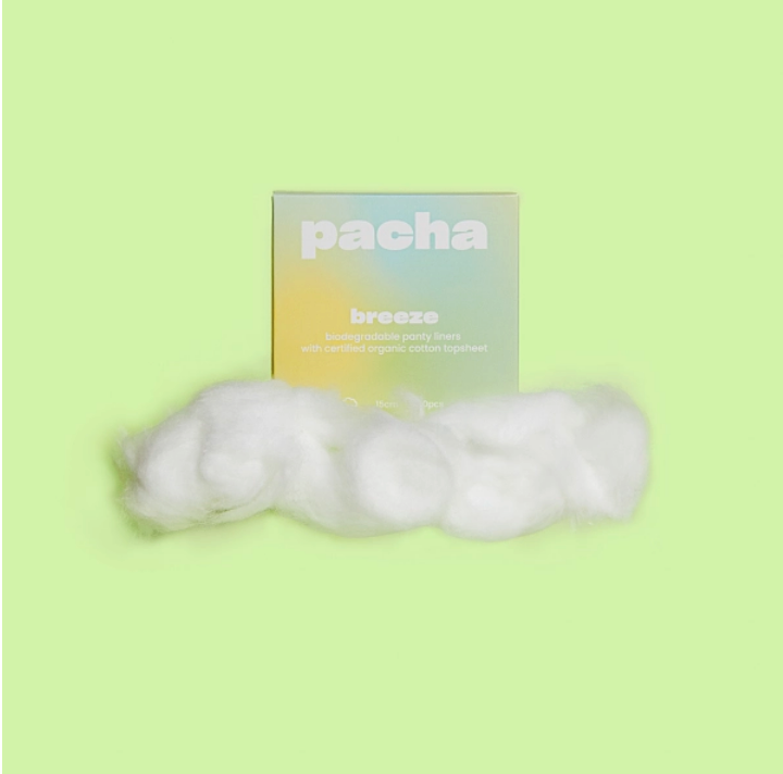 Pacha breeze organic panty liners 有機棉護墊