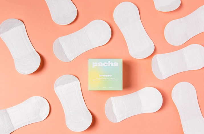 Pacha breeze organic panty liners 有機棉護墊