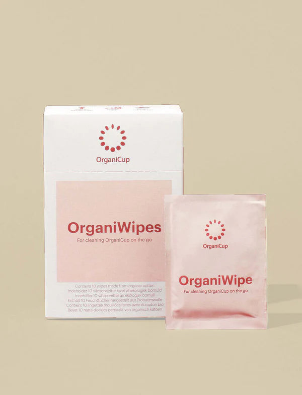 OrganiCup Menstrual Cup Wipes 月經杯清潔濕紙巾