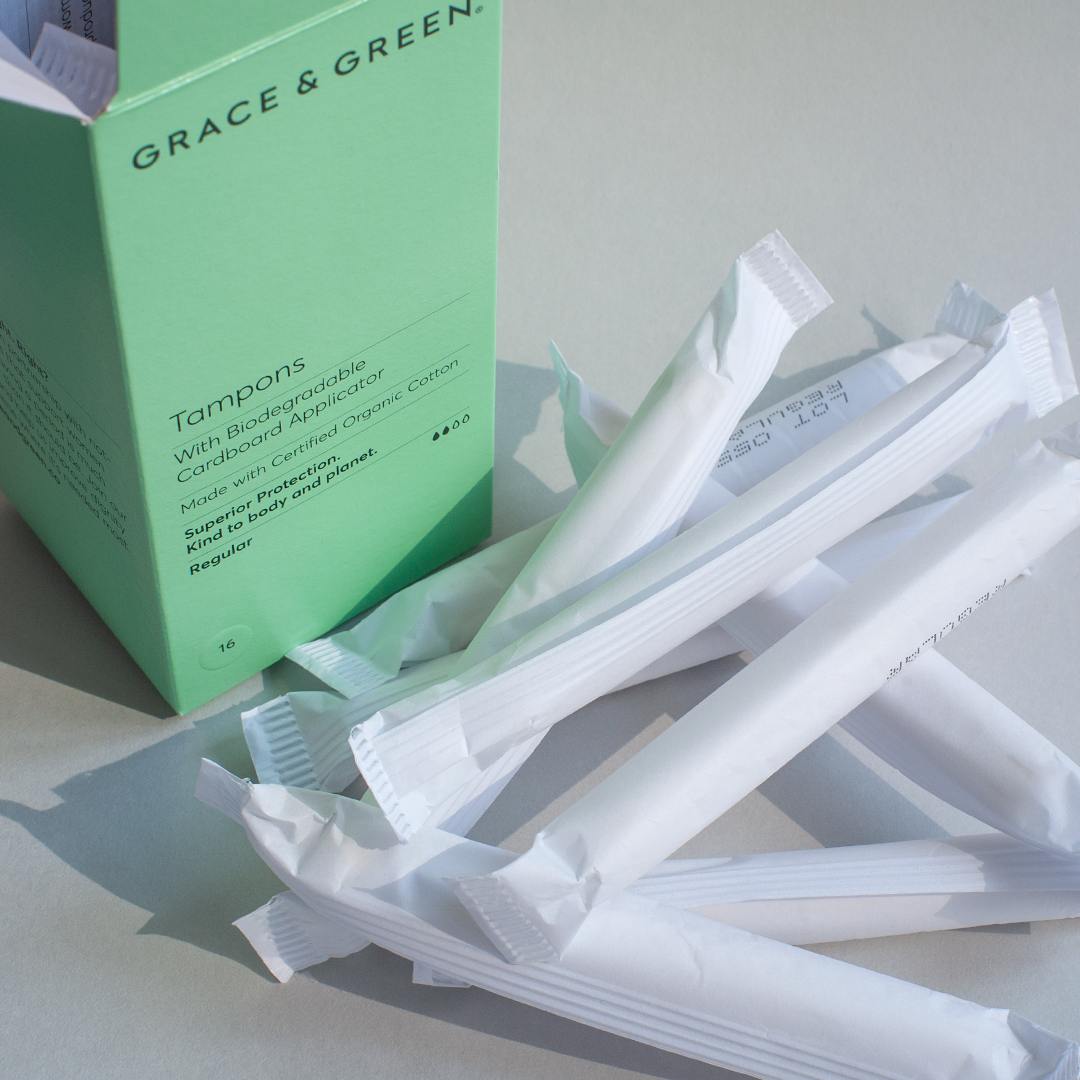 Grace & Green Organic Applicator Tampons Regular 有機衛生棉條 - 輕/中量 