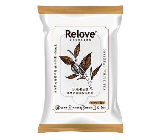 Relove Feminine Intimate Wet Wipes (15 sheets) 女性私密濕紙巾